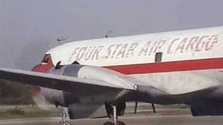 Four Star Convair 440 freighter [upl. by Ilesara]