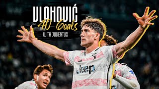 All 40 Goals scored by Vlahović with Juventus [upl. by Aljan]