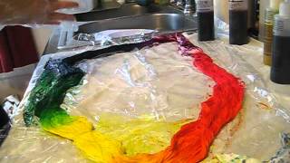 How to Dye Cotton Yarn with a Tulip Tie Dye Kit [upl. by Aryt91]