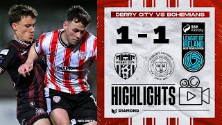 Derry City 11 Bohemians  LOI Highlights  11102024 [upl. by Orford811]