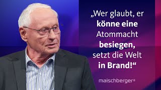 MarieAgnes StrackZimmermann und Oskar Lafontaine diskutieren über den UkraineKrieg  maischberger [upl. by Aprile955]