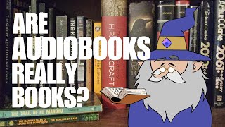 Are Audiobooks Really Books [upl. by Giefer827]