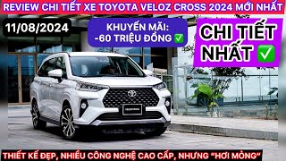 ✅REVIEW CHI TIẾT TOYOTA VELOZ CROSS 2024 MỚI NHẤT XE ĐẸP CÔNG NGHỆ CAO CẤP NHƯNG THÂN VỎ quotMỎNGquot✅ [upl. by Lassiter]