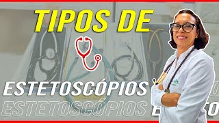 Tipos de Estetoscópios Rappaport  Duplo  Cardiológico  Pediátrico  Simples  Dica Proaenf [upl. by Naud]