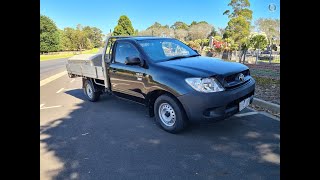 For Sale 2008 Toyota Hilux Workmate 4x2 in Black [upl. by Htebharas854]