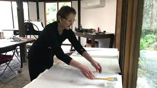 1 Printmaking Demo Silvi Glattauer [upl. by Philbert]