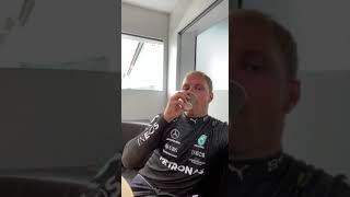 Valtteri Bottas drinks coffee and tells us its race week [upl. by Arymas]