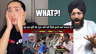 Indian Reaction to Murti puja galat ya sahi  Is Murti puja permitted in Hinduism  Dr Zakir Naik [upl. by Janine]