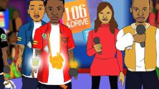 Soulja Boy Tell Em on 106 amp Drive Cartoon Parody  BYOB ENT [upl. by Erlene]