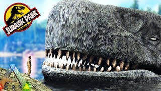 🐳 THIS GIANT WHALE EATS YOU WHOLE Ark Survival Evolved Jurassic Park Expansion Mod Update [upl. by Geri207]