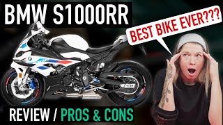 2024 BMW S1000RR  PROS and CONS  Motorcycle Review [upl. by Nelubez]