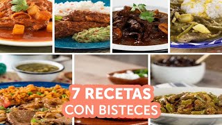 7 recetas con bisteces  Kiwilimón [upl. by Ahseen]