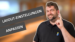 Tipps amp Tricks E63 LayoutEinstellungen anpassen [upl. by Waylin]