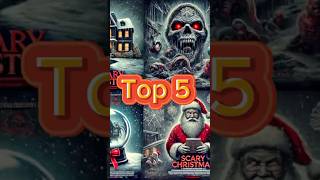 TOP 5 SCARIEST CHRISTMAS MOVIES 2024 holidayseason horror scary creepy reels [upl. by Hallvard742]