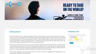 Telenor Online Internship Test Questions [upl. by Mildrid]