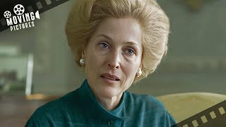 Margaret Thatcher Reveals Her Favorite Child  The Crown Gillian Anderson Olivia Colman [upl. by Yalonda]