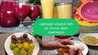 cabitaan vitamin leh oo 2nooc ah Somali cabitaan [upl. by Aicenav]