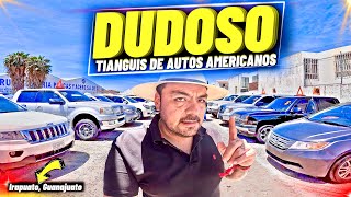 MISTERIOSO ⚠️ DUDOSO Tianguis de Autos Americanos en Irapuato Guanajuato [upl. by Jude291]