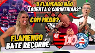 FLAMENGO se CLASSIFICA e pega CORINTHIANS na SEMFINAL Renata Fan ZOA Ronaldo e Neto se rende ao Fla [upl. by Nnylannej]