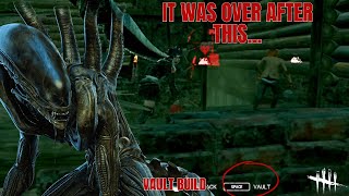 110 VAULT SPEED NO CHANCE TO REACT  XenomorphAlien Gameplay  Dead By Daylight [upl. by Tupler]