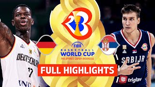 Germany 🇩🇪 vs Serbia 🇷🇸  Full Game Highlights  FIBA Basketball World Cup 2023 [upl. by Aisenat539]