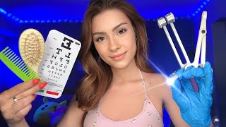 FASTEST ASMR Medical Cranial Nerve Chiropractor Makeup Bestie Close Your Eyes Roleplays ✨ [upl. by Ahseikram117]