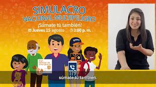 Segundo Simulacro Nacional Multipeligro 2024 [upl. by Aidnahs]