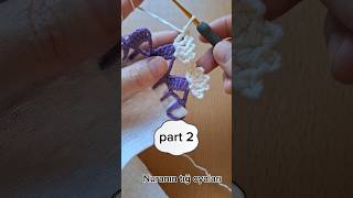 havlukenarımodelleri shortsvideo fypシ゚viral treding tredhandmade oya puntilla stitching diy [upl. by Philpot684]