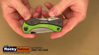 Gerber Crucial Multitool 30000140  HD Video [upl. by Maynord]