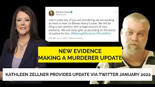 Steven Avery 2022 Update  NEW EVIDENCE Kathleen Zellner tweets update  Making A Murderer News [upl. by Wivinah700]