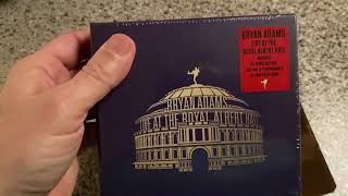 Unboxing Bryan Adams Live at the Royal Albert Hall CD box set [upl. by Hugo]