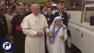 The happiest day of Mother Teresas life The day John Paul II visited Kolkata in 1986 [upl. by Munson]