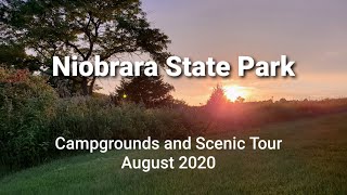 Niobrara State Park Nebraska Tour of the Park [upl. by Annoik]