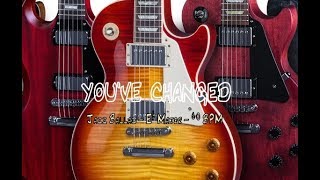 Youve Changed  Play Along  Jazz Ballad Eb Major 60 PBM [upl. by Claudian]