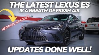 The Latest Lexus ES Is a Breath Of Fresh Air  An Update Done Well [upl. by Ennoval]