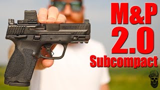 New SampW MampP 20 36quot Subcompact 9mm First Shots amp Impressions [upl. by Negem]