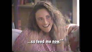 1989 Whiskas Select Entrees quotMarlee Matlinquot TV Commercial [upl. by Refynnej961]