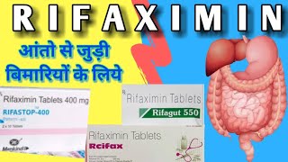 Rifaximin tablet  Rcifax tablet uses in detail side effects [upl. by Sherm]