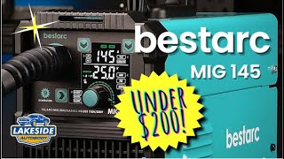 BESTARC MIG 145 GasGasless Welder  Review amp Set Up [upl. by Nivlen893]