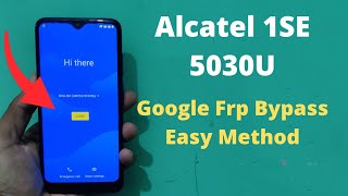 Alcatel 1Se Frp Bypass Easy Method Android 10  Alcatel 5030u Google Bypass [upl. by Powder265]