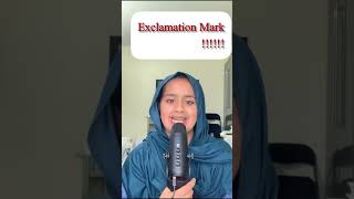 What is an Exclamation Mark in English Grammar [upl. by Nasas]