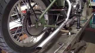 1972 Sportster XL Ironhead Bobber 109 new bike tuneup amp Repair Harley [upl. by Taggart]