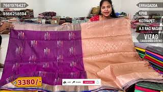 Soft Pattu Sarees  Vigneshwara Silks  EP519455  pattusarees festivewear ashadamsarees sale [upl. by Westerfield]