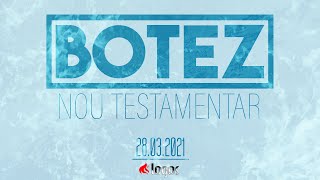 Botez nou testamentar  28032021 am  Logos Gleisdorf LIVE [upl. by Trah]