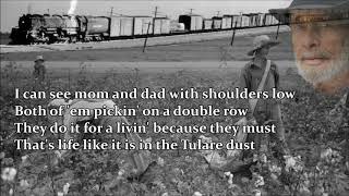 Tulare Dust Merle Haggard with Lyrics [upl. by Reinwald]