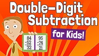 DoubleDigit Subtraction for Kids [upl. by Anyaj47]