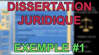 EXEMPLE DE DISSERTATION JURIDIQUE 1 Droit des obligations [upl. by Herodias527]