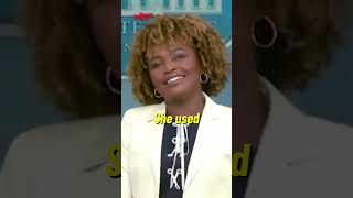 Karine JeanPierre SNAPS After Peter Doocy’s Legendary Question [upl. by Llennehc525]