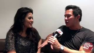 Raisa interview on Asia Pop 40 [upl. by Nivloc]