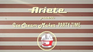 Gelatiera  Ice Cream Maker Party Time  Ariete 643  Rossa [upl. by Llertnov876]